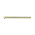 Deltana Pin For Steel Hinge, Polished Brass, 3-1/2"