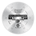 Freud Heavy Duty Multi-Purpose Blade 14" Diameter Silver