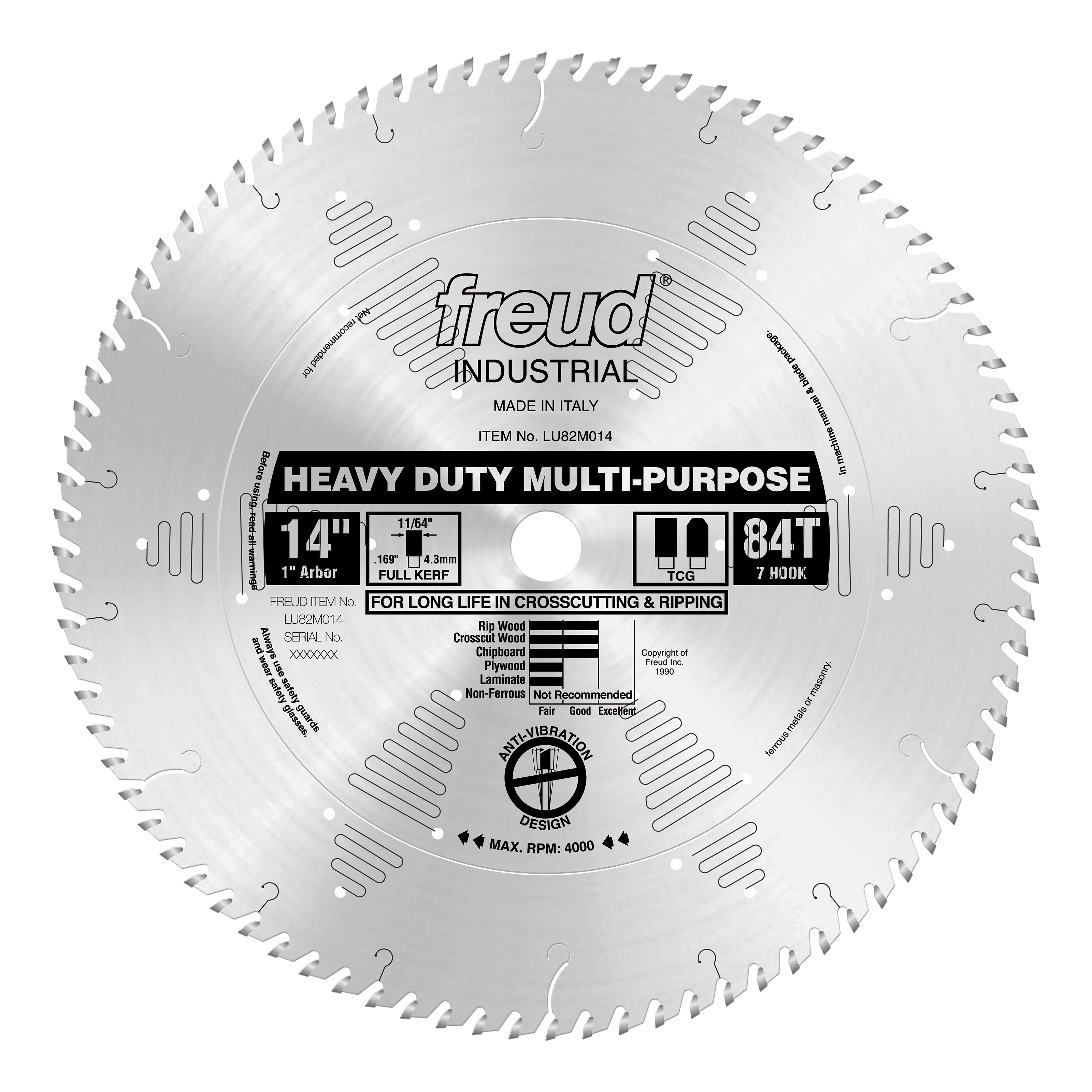 Freud Heavy Duty Multi-Purpose Blade