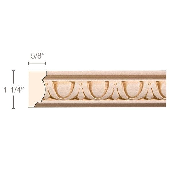 Large Infinity Tile, 5 15/16" sq. x 1 3/8"d Maple