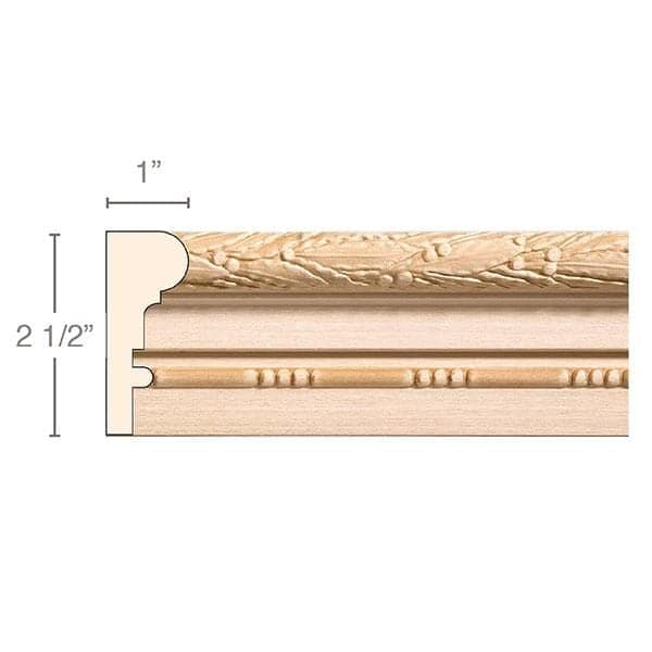 Traditional Case, 3 1/2''w x 13/16''d Resin