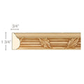 Traditional Casing, 2 1/2''w x 13/16''d Resin