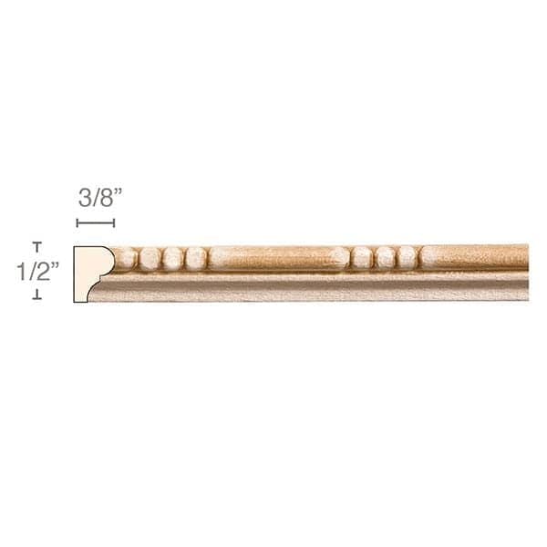 Heavy Traditional Bun Foot, 4 7/8'' dia. X 5 3/8'' Cherry