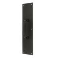 Deltana Push Plate With Handle 3-1/2" x 15"