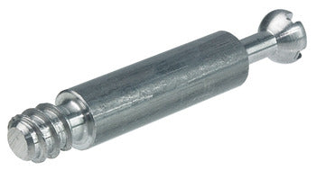 Connecting Bolt, Turned, Minifix® System  With Special Thread, 34 mm Drilling Distance, Zinc