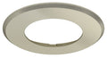 Trim Ring For 2025/2026 Series, Round, Recess Mount, Plastic, Matt Nickel