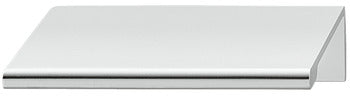 Minimalist Collection Finger Pull, Silver, 50 mm Center-to-Center