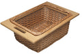 Hafele Wicker Basket With Frame Handles Natural 14-5/16" Width