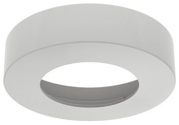 Hafele Trim Ring For 2025/2026 Series Round Surface Mount Plastic, White