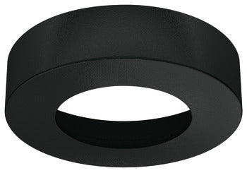 Hafele Trim Ring For 2025/2026 Series Round Surface Mount Plastic, Black