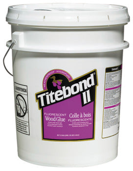 Titebond® II, Fluorescent Wood Glue, 5 Gallon Pail