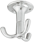 Ceiling Mounted Hook, Rotating, Aluminum Triple Prong, 53 mm x 55 mm x 53 mm, Multiples of 50