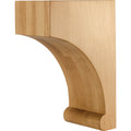 Hardware Resources Bullnose Base Corbel Hard Maple 12" Length