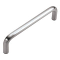 Hickery Hardware Wire Pull Satin Nickel 4" Center to Center