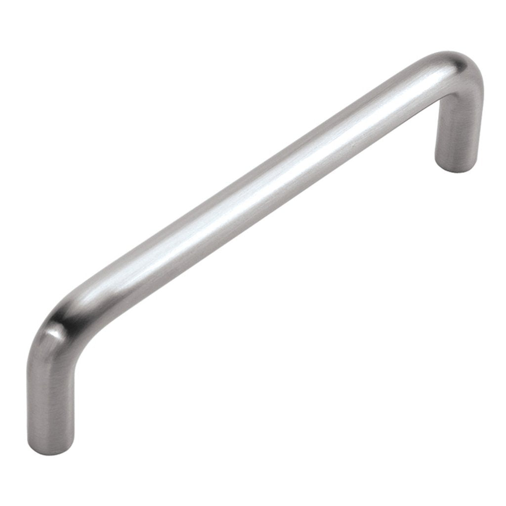 Hickery Hardware Wire Pull Satin Nickel 4" Center to Center