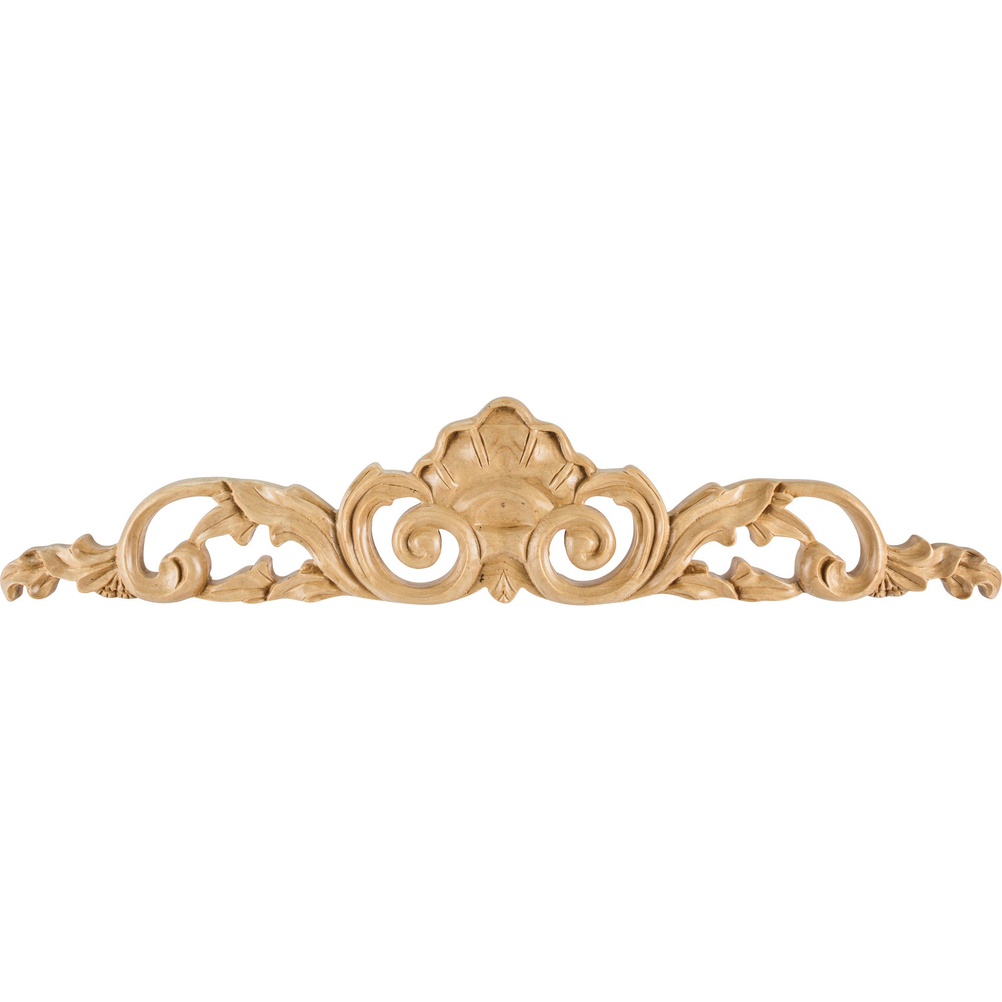 Hardware Resources Hand Carved Shell Onlay Maple 24" Length 5" Height