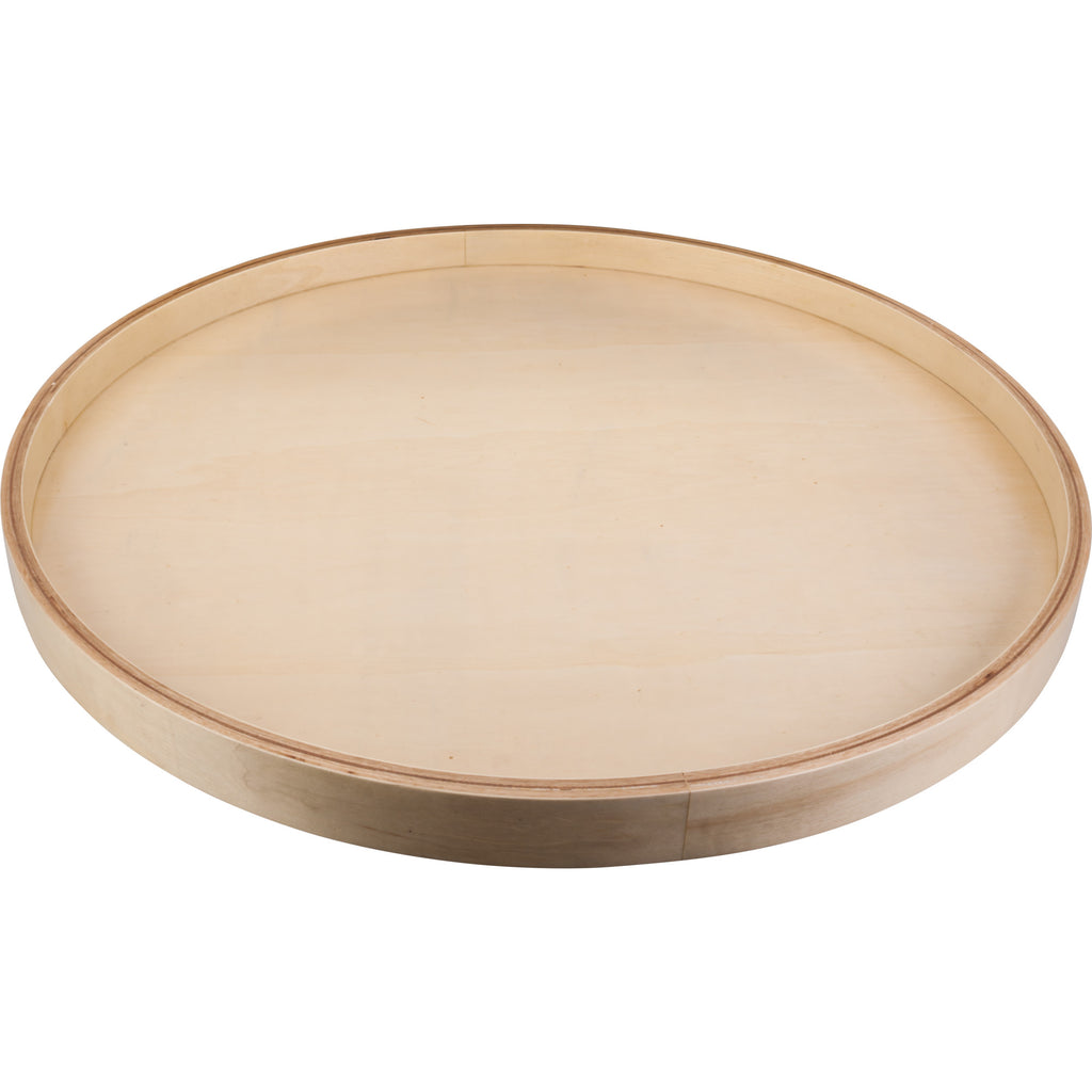 Hardware Resources Round Single Shelf Banded Lazy Susan