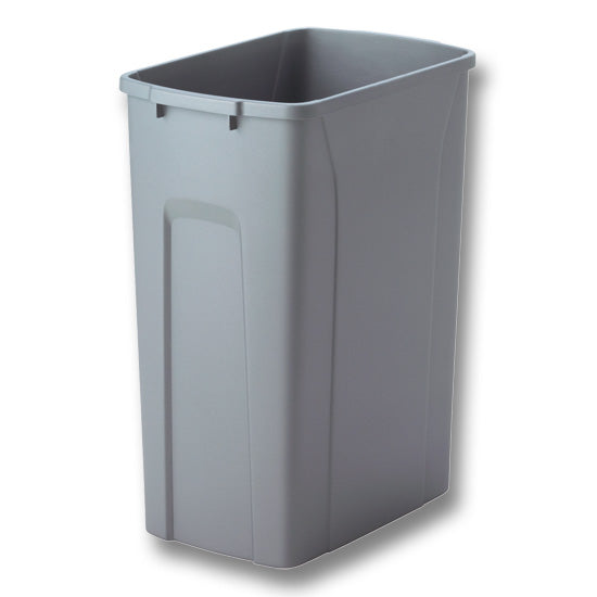 Knap & Vogt Replacement Bin, 35 Quart, Platinum