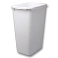 Knap & Vogt Replacement Bin, 50 Quart, White