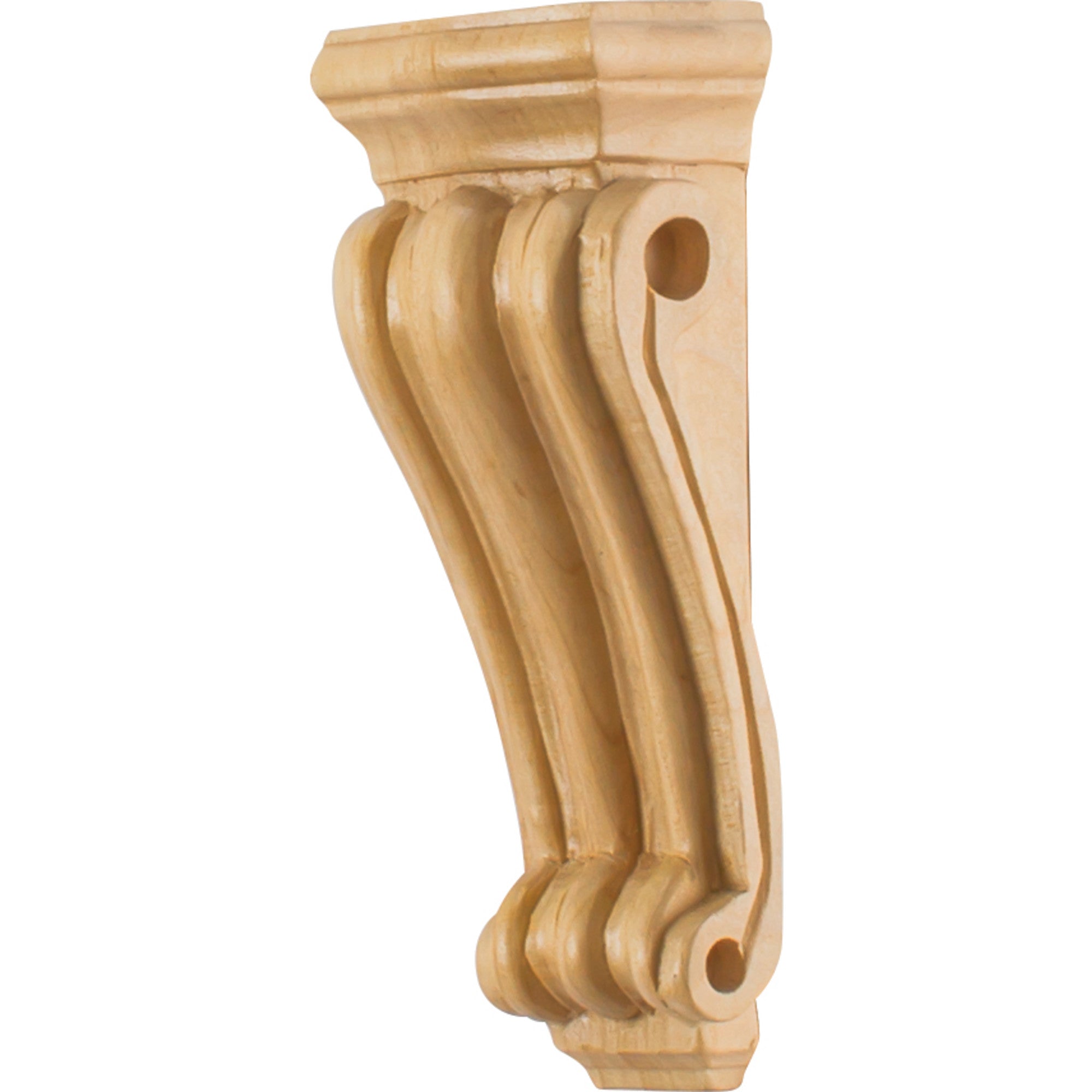 Hardware Resources Low-Profile Scrolled Corbel