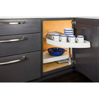 Hardware Resources Half-Moon 2 Shelf Lazy Susan