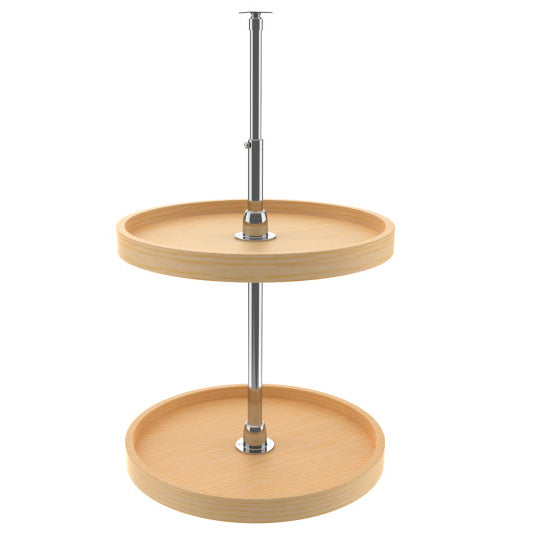 Rev-a-shelf Wood Classics Full Circle 2 Shelf Lazy Susan