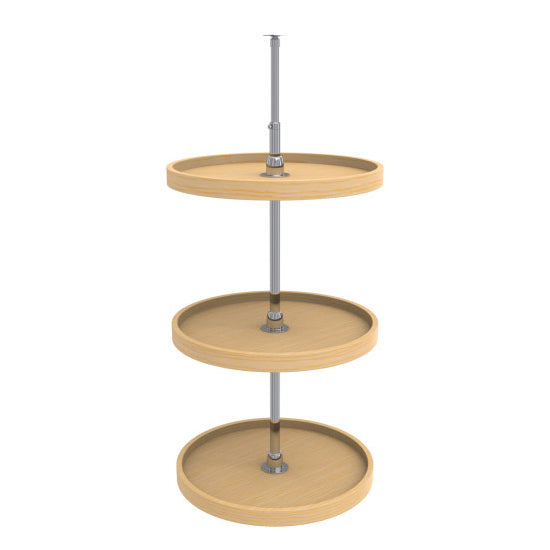 Rev-a-shelf Wood Classics Full Circle 3 Shelf Lazy Susan
