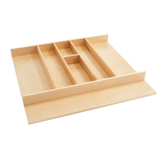 Rev-a-shelf Wood Shallow Utensil Tray Insert
