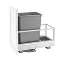 Rev-a-shelf Aluminum Bottom Mount Waste Container With Rev-A-Motion, 15"