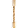 Hardware Resources Rope Post Cherry 42" Length 3-1/2" Width
