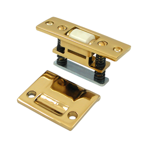 Deltana Roller Catch, Heavy Duty, Size 3-5/16 in. x 1 in., PVD