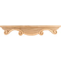 Hardware Resources Scrolled Middle Corner Foot Maple 16" Length