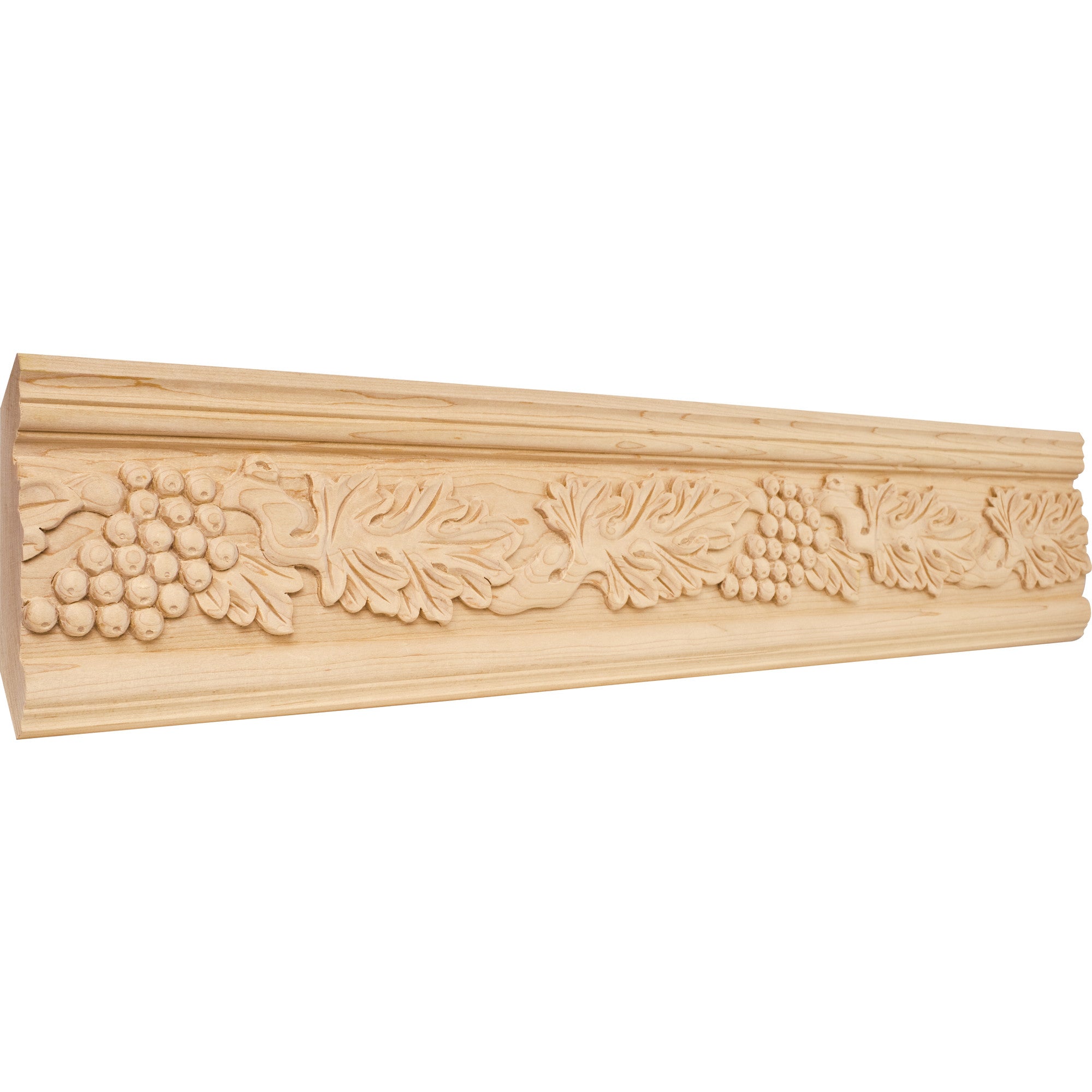 Hardware Resources 4-3/4" x 1-1/8" Acanthus & Grape Hand Carved Moulding