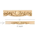 Rope Classic Column, 5"sq. x 35 1/4"h Cherry