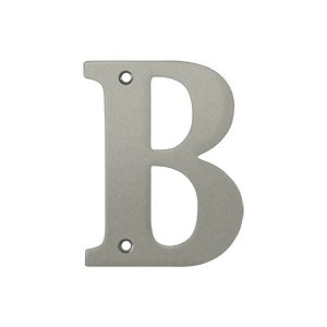 Deltana 4" Residential Letter B