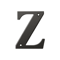 Deltana 4" Residential Letter Z