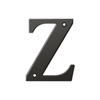 Deltana 4" Residential Letter Z