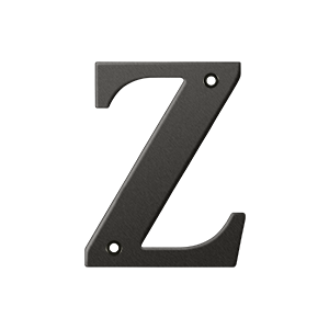 Deltana 4" Residential Letter Z
