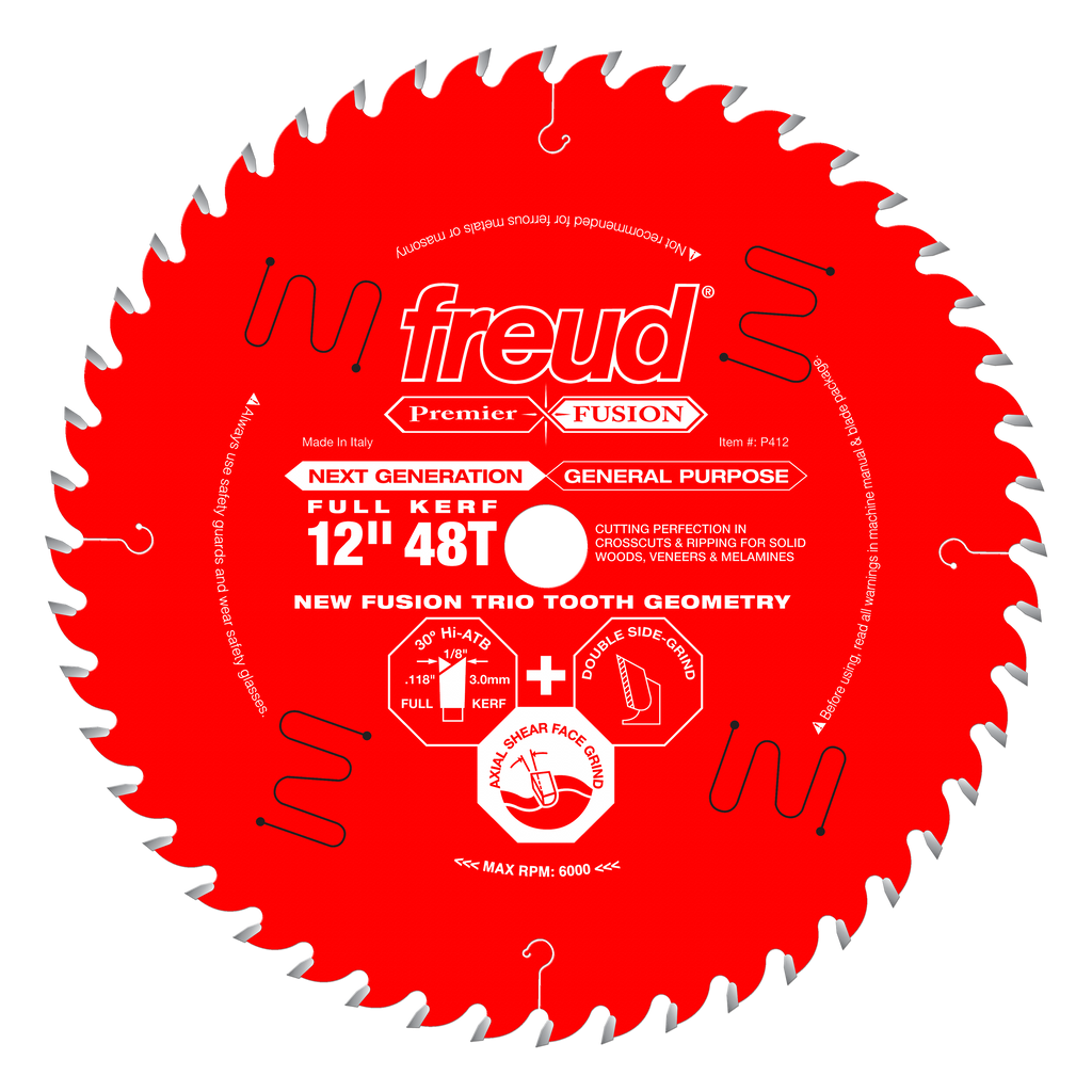 Freud Premier Fusion Series Carbide Saw Blades