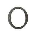 Deltana 4" Numbers Solid Brass Oil Rubbed Bronze Number 0
