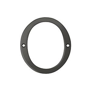 Deltana 4" Numbers Solid Brass