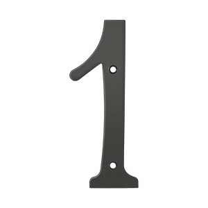 Deltana 6" Numbers Solid Brass