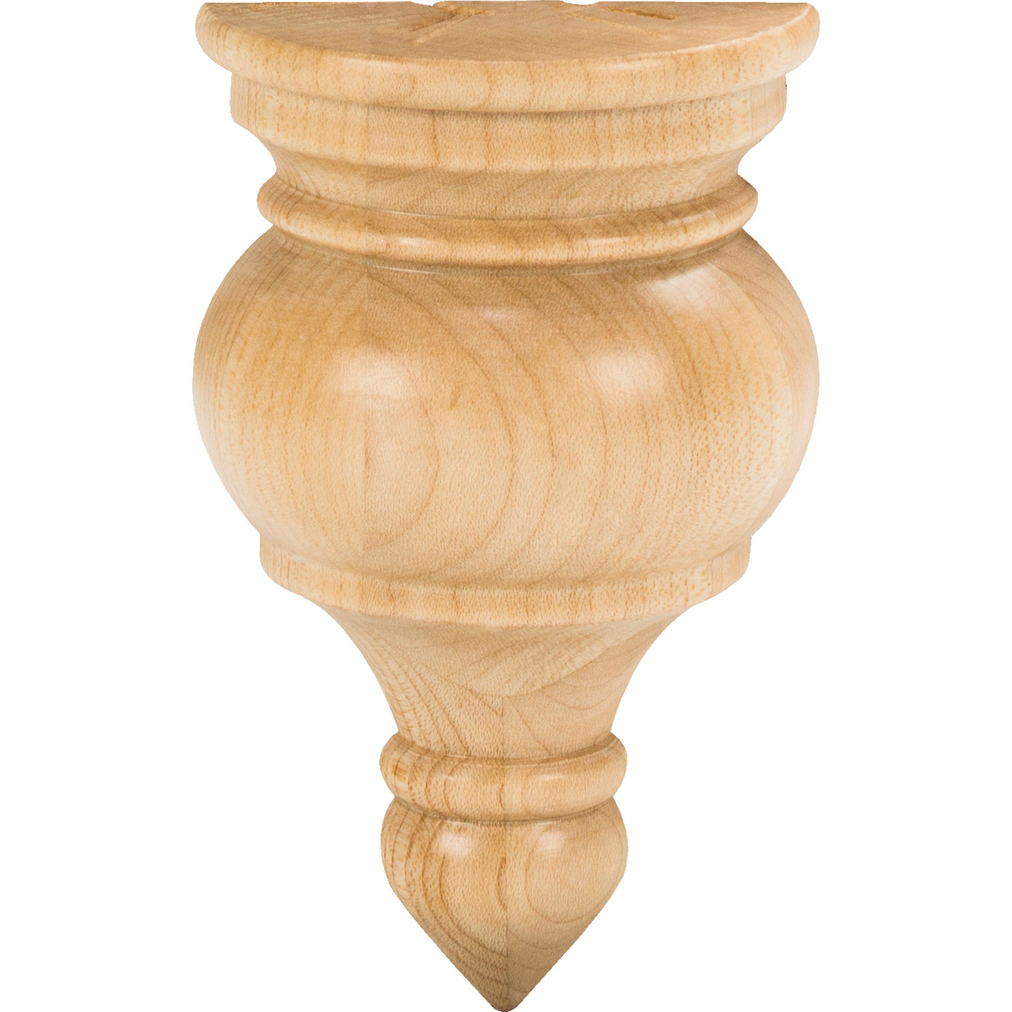Hardware Resources Transition Finial Cherry 4-1/2" Length