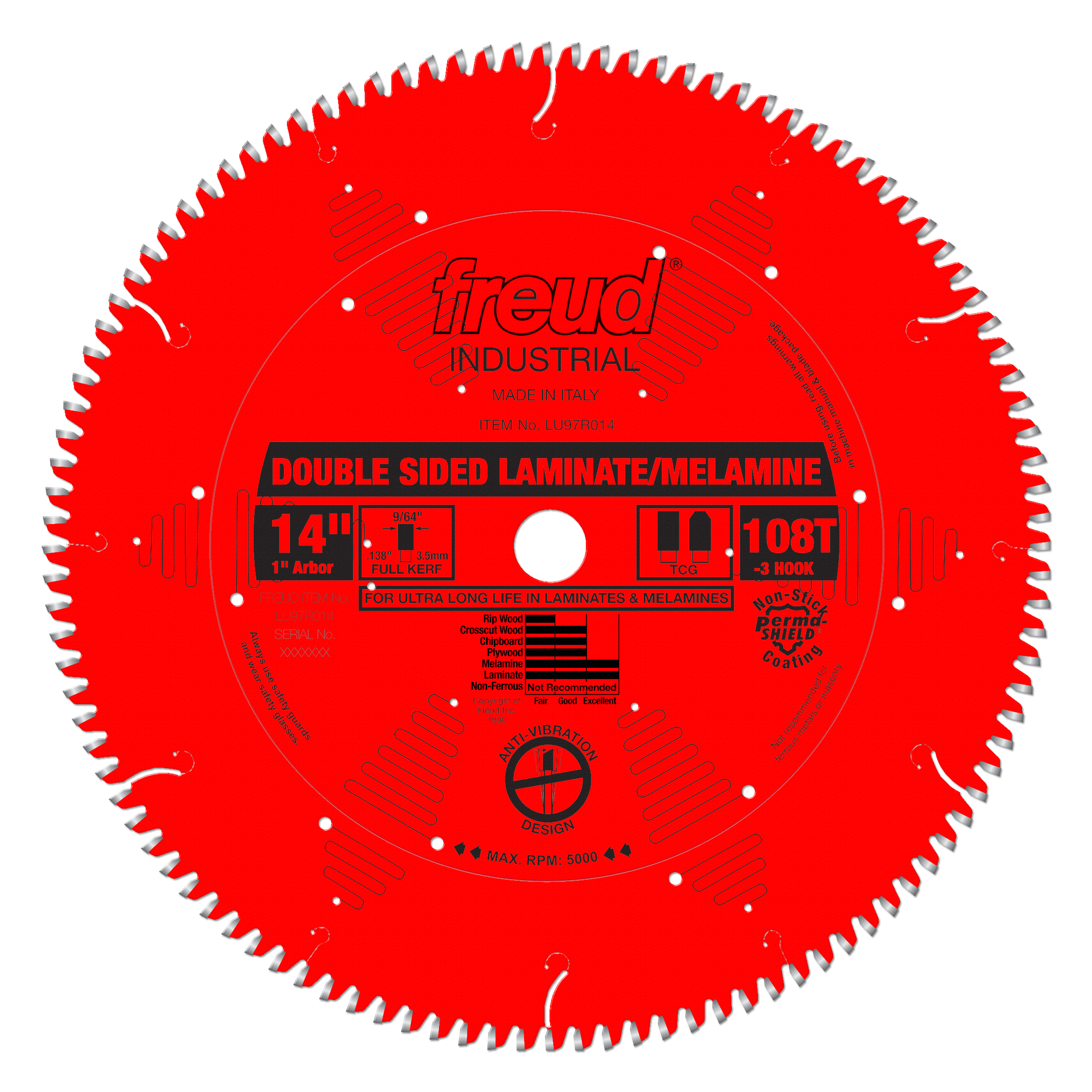 Freud Double Sided Laminate/Melamine Blade