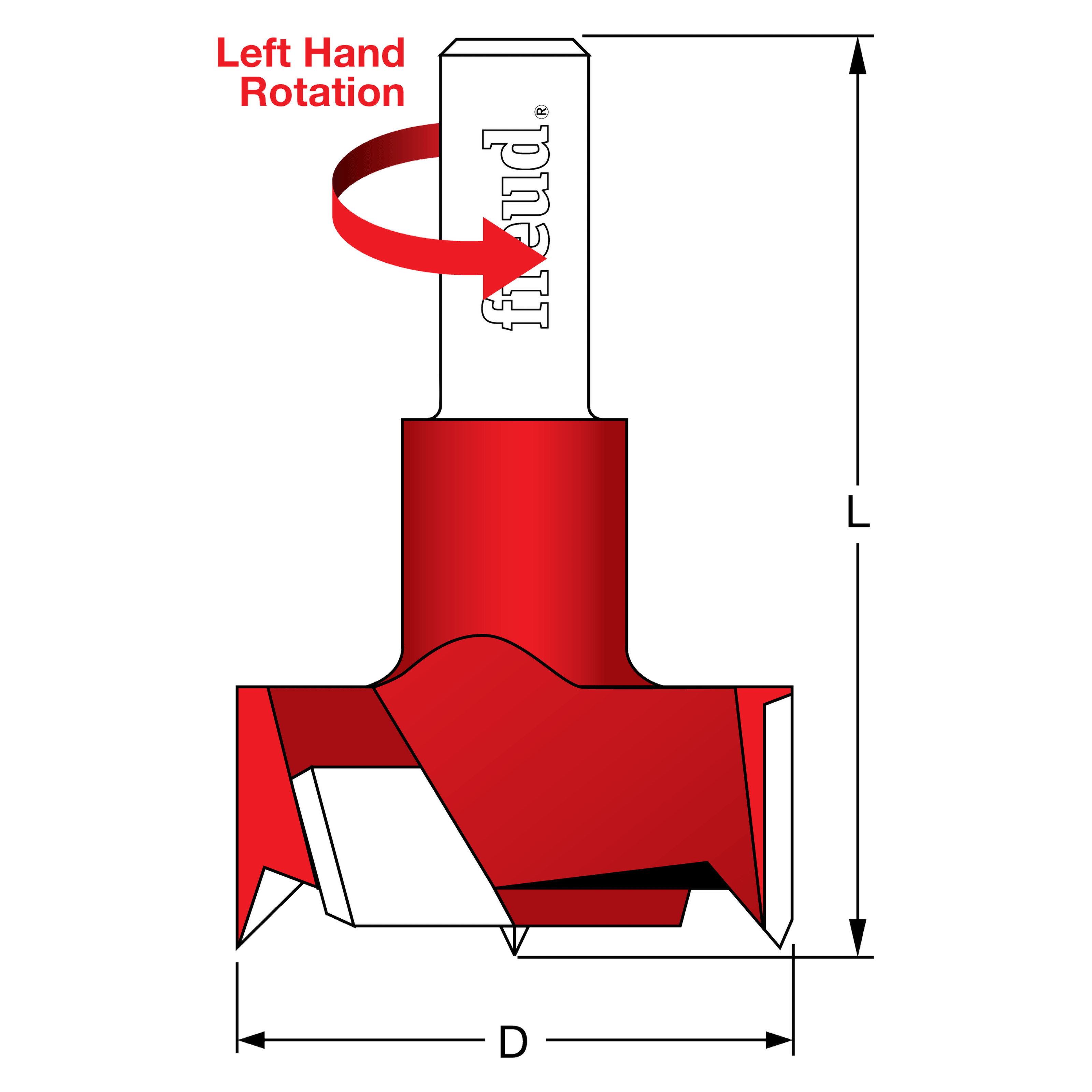 Freud Industrial Carbide Cylinder Boring Bits