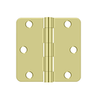 Deltana 3" x 3" X 1/4" Radius Hinge