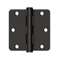 Deltana Steel Hinge Heavy Duty, Oil Rubbed Bronze, 3-1/2'' x 3-1/2'' x 1/4''