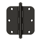 Deltana 3-1/2'' x 3-1/2'' Hinge With Ball Tips, Thickness .085''