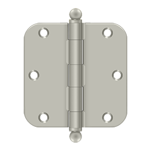 Deltana 3-1/2'' x 3-1/2'' Hinge With Ball Tips, Thickness .085''