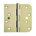 Deltana 4" x 4" X 5/8" Square Security Hinge, Zinc Dichromate Plated, Right